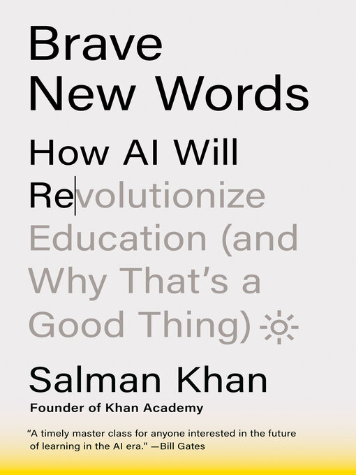 Title details for Brave New Words by Salman Khan - Available